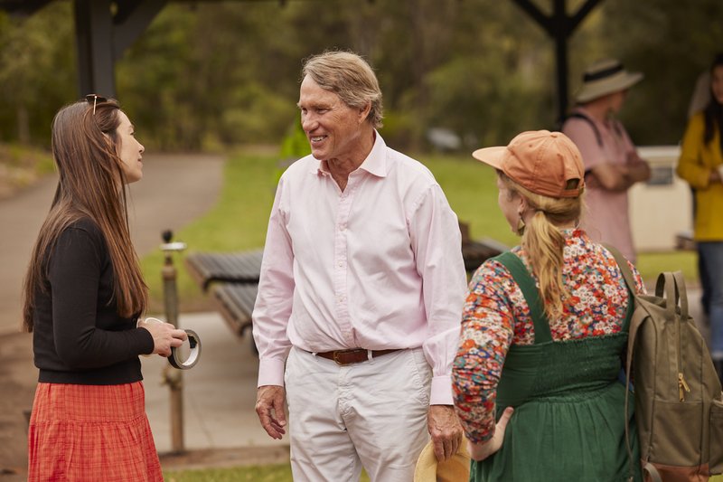 Tamryn Bennett (left), Michael Pembroke (centre) and Lorin Reid (right).