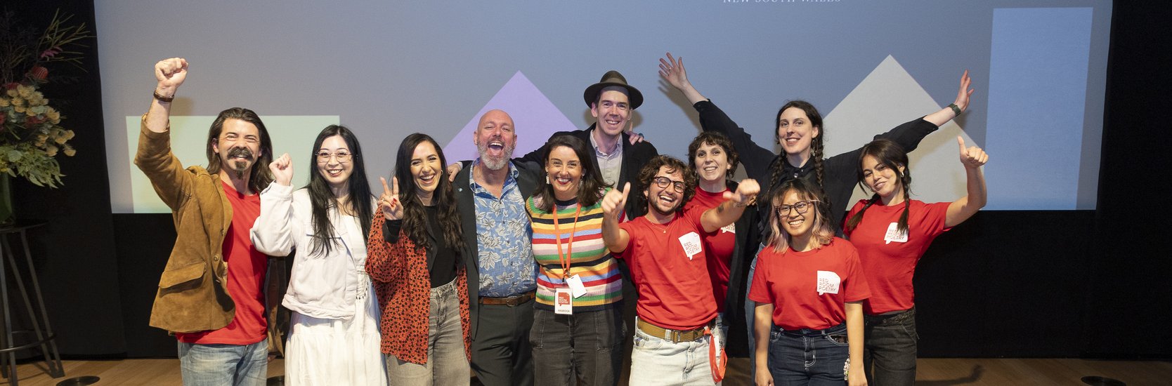 Red Room Poetry staff 2025 Gala